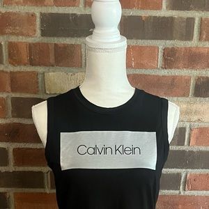 Black Calvin Klein tank top t-shirt dress 🖤